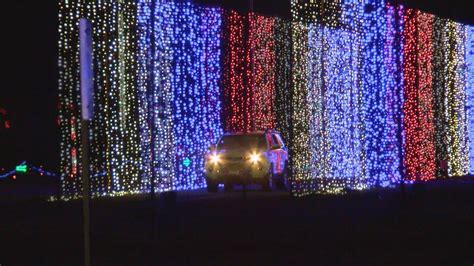Illuminate light show & santa's village - Drive right on through this Christmas spectacular! Roll that holiday light footage.